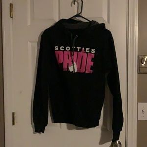 Black breast cancer awareness high school hoodie
